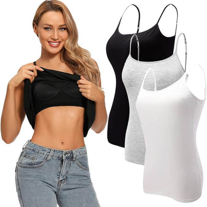 FormFit - Tank Top With Built In Bra